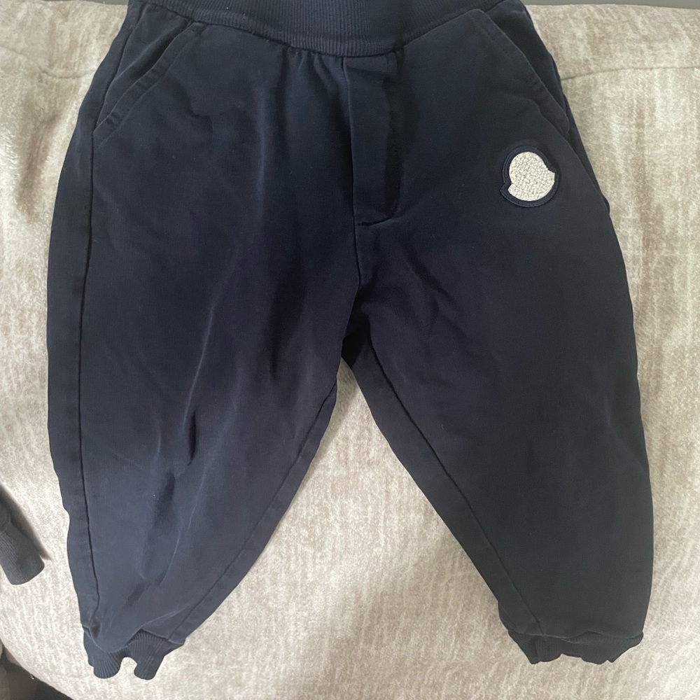 Moncler kids joggers size 3